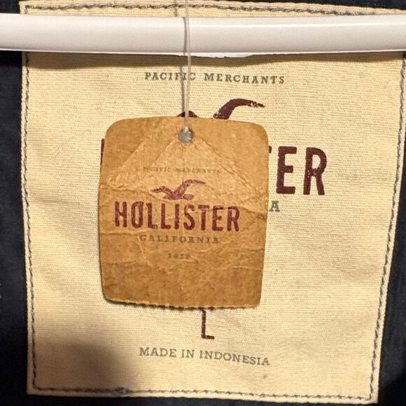 Hollister Cobalt Blue Puffer Vest - Picture 8 of 10